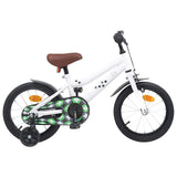 Vidaxl kinderfiets 16 inch voor 4-6 jaar oud wit
