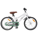 Vidaxl kinderfiets 18 inch voor 5-7 jaar wit