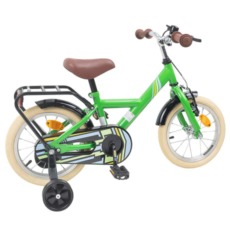 Vidaxl kinderfiets 16 inch voor 4-6 jaar oud groen
