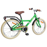 Vidaxl kinderfiets 18 inch voor 5-7 jaar groen