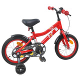Vidaxl kinderfiets 12 inch voor 2-4 jaar oud rood