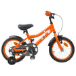 Vidaxl kinderfiets 16 inch voor 4-6 jaar oud oranje