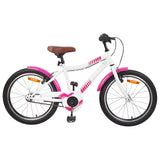 Vidaxl kinderfiets 18 inch voor 5-7 jaar roze