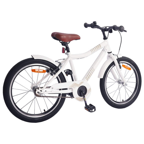 Vidaxl kinderfiets 20 inch voor 6-11 jaar oud wit
