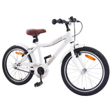 Vidaxl kinderfiets 24 inch voor 8-12 jaar oud wit
