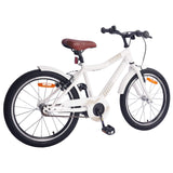 Vidaxl kinderfiets 24 inch voor 8-12 jaar oud wit
