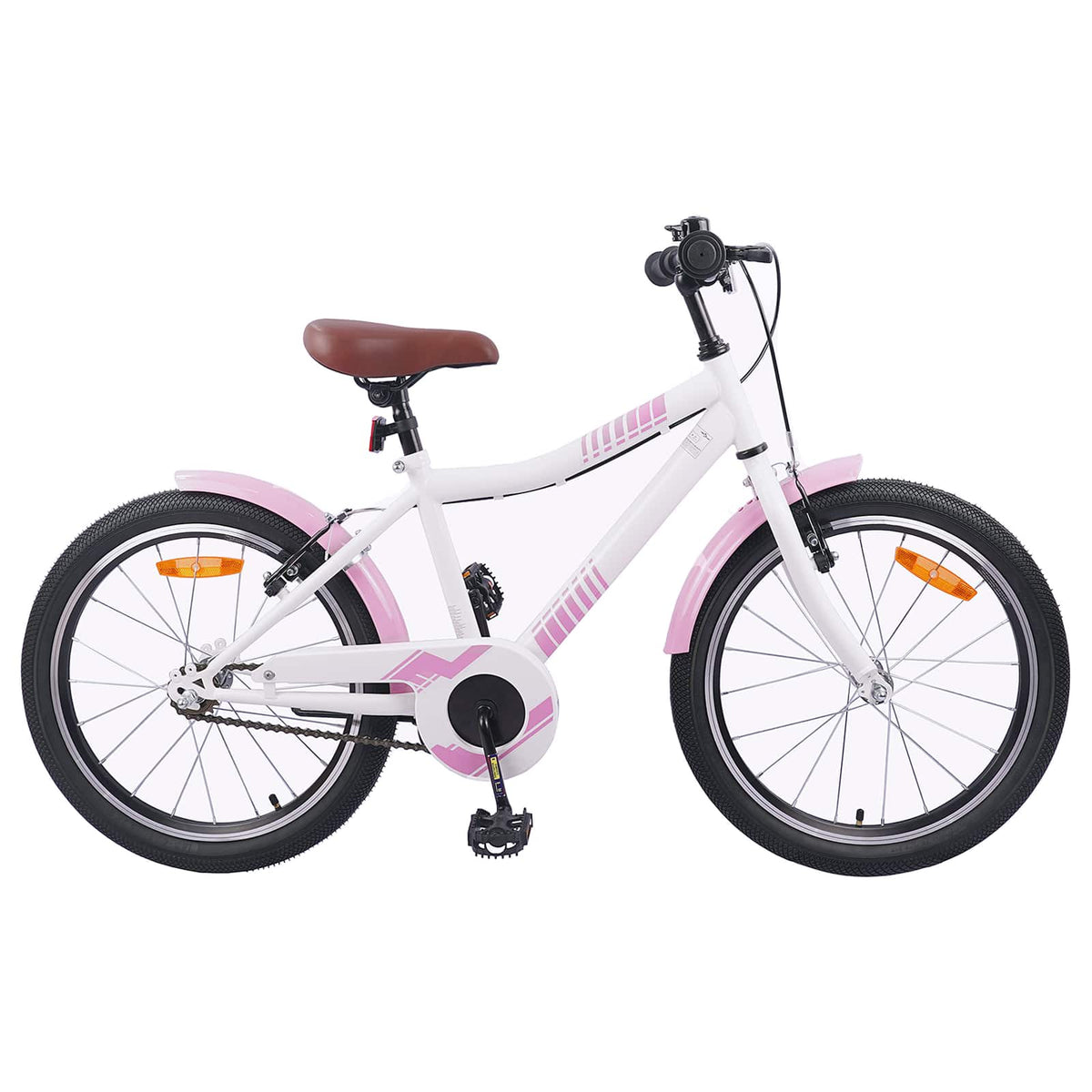 Vidaxl kinderfiets 18 inch voor 5-7 jaar lichtroze