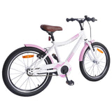 Vidaxl kinderfiets 20 inch voor 6-11 jaar oud lichtroze