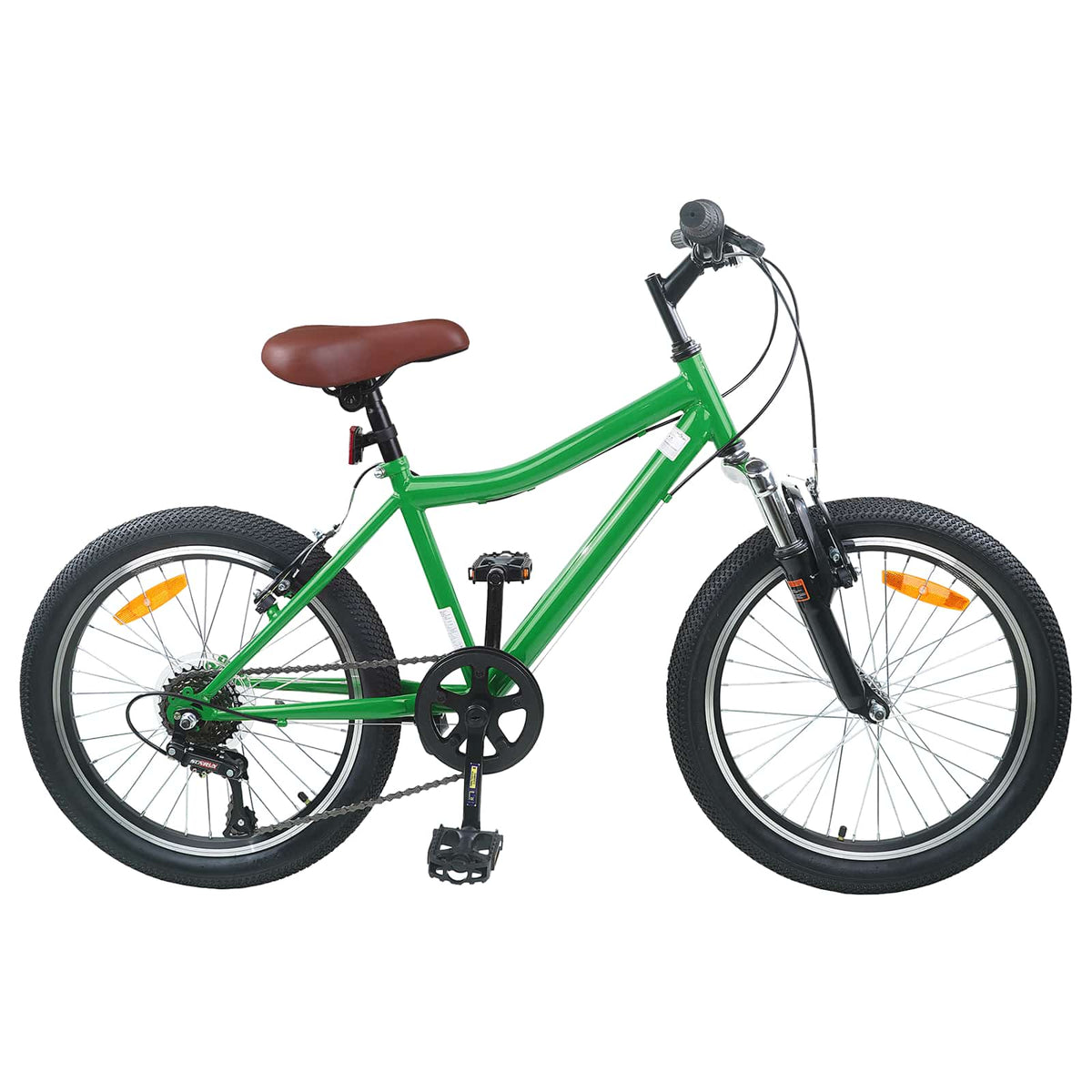 Vidaxl kinderfiets 20 inch 6-snelheid voor 6-11 jaar oud groen