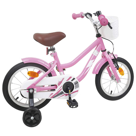 Vidaxl kinderfiets 16 inch voor 4-6 jaar oud lichtroze