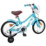 Vidaxl kinderfiets 12 inch voor 2-4 jaar oud lichtblauw