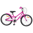 Vidaxl kinderfiets 18 inch voor 5-7 jaar donkerroze