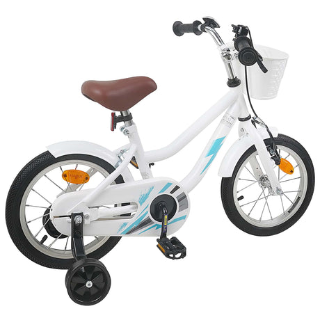Vidaxl kinderfiets 16 inch voor 4-6 jaar oud wit