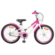 Vidaxl kinderfiets 18 inch voor 5-7 jaar roze