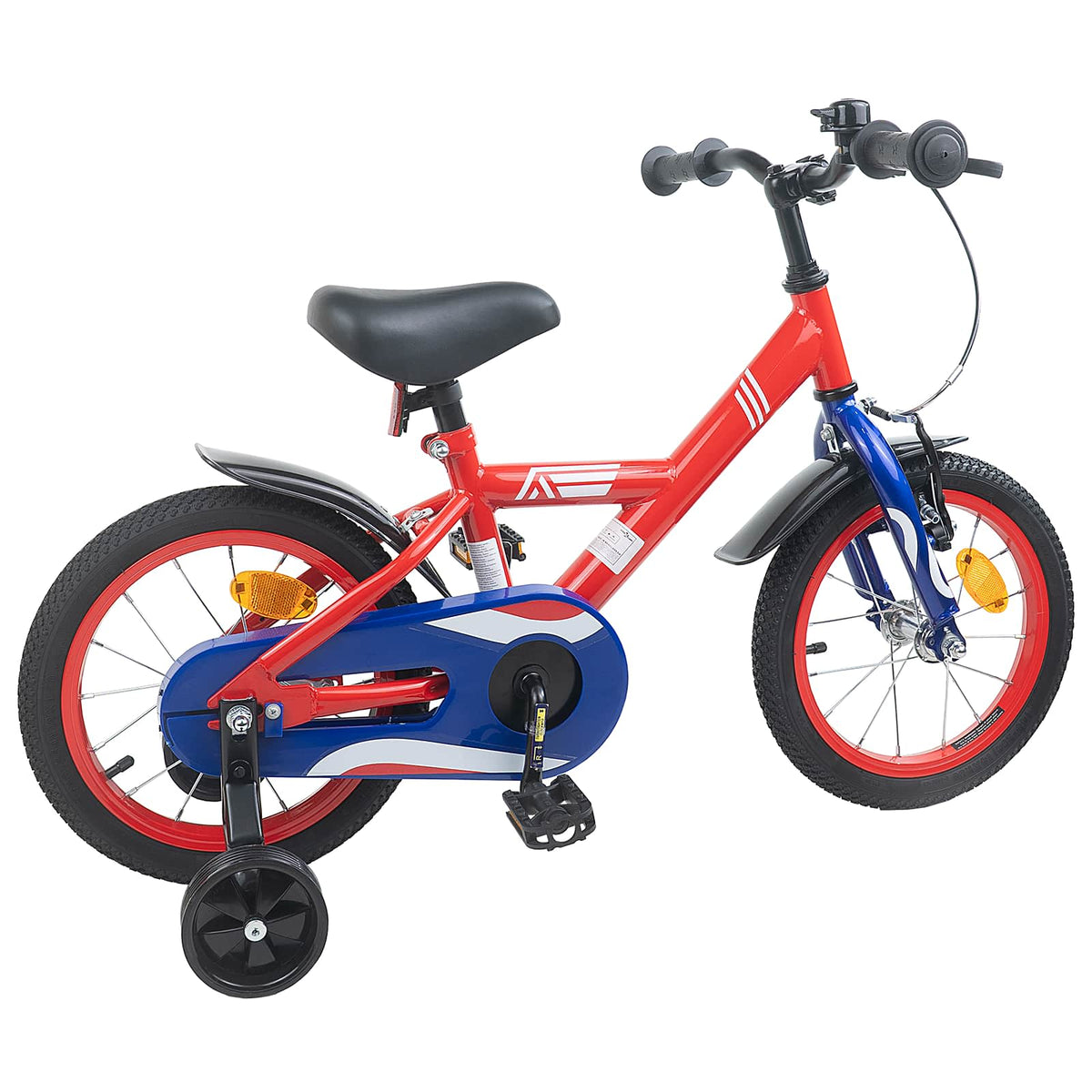 Vidaxl kinderfiets 14 inch voor 3-5 jaar oud rood