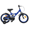 Vidaxl kinderfiets 16 inch voor 4-6 jaar oud donkerblauw