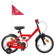 Vidaxl kinderfiets 16 inch voor 4-6 jaar oud rood