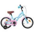 Vidaxl kinderfiets 14 inch voor 3-5 jaar oud lichtblauw