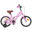 Vidaxl kinderfiets 14 inch voor 3-5 jaar oud lichtroze