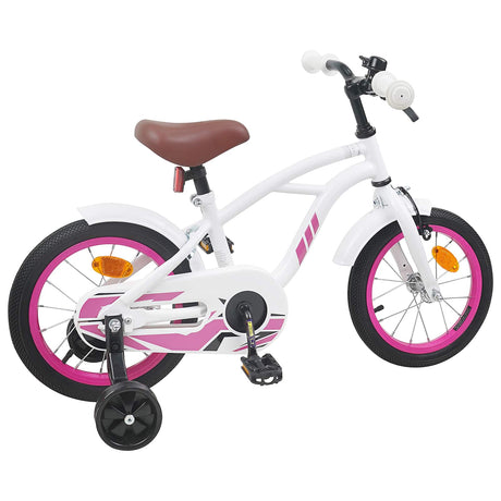 Vidaxl kinderfiets 16 inch voor 4-6 jaar oud wit