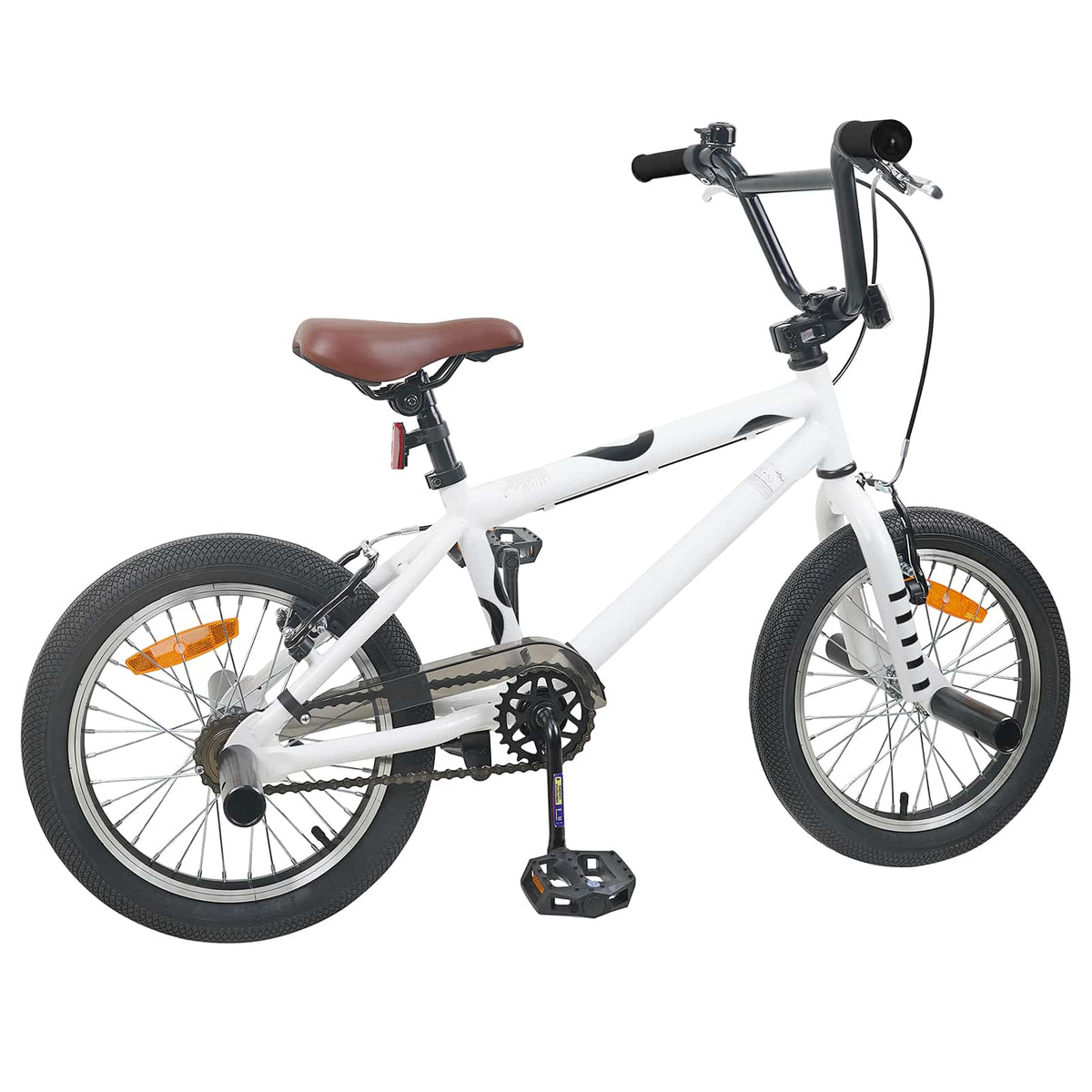 Vidaxl bmx fiets 16 inch voor 5-8 jaar oud wit