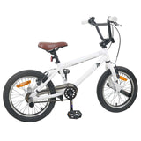 Vidaxl bmx fiets 16 inch voor 5-8 jaar oud wit
