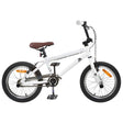 Vidaxl bmx fiets 18 inch voor 7-10 jaar oud wit