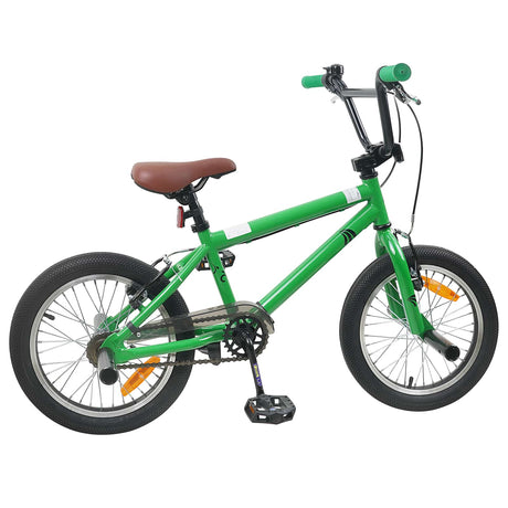 Vidaxl bmx fiets 18 inch voor 7-10 jaar oud groen