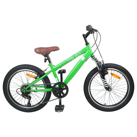 Vidaxl mountainbike 20 inch 6-snelheid voor 5-8 jaar oud groen