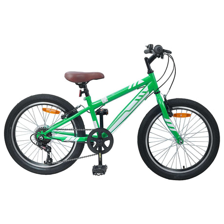 Vidaxl mountainbike 20 inch 6-snelheid voor 5-8 jaar oud groen