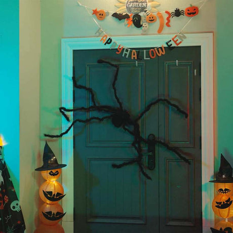 Vidaxl halloween home trainer versiering 3 st zwart 200 cm