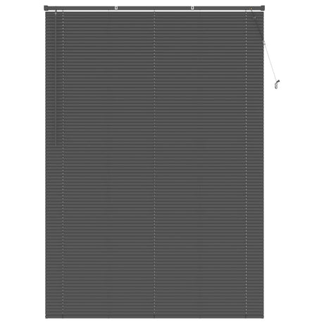 Vidaxl venetiaanse jaloezie zilvergrijs 213 x 130 cm 25 mm pvc