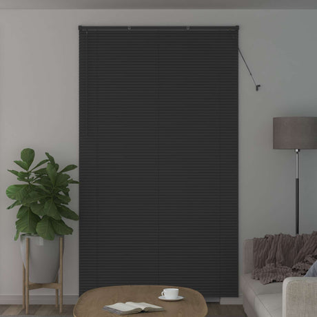 Vidaxl venetiaanse jaloezie zilvergrijs 213 x 140 cm 25 mm pvc