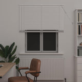 Vidaxl venetiaanse jaloezie wit 150 x 110 cm 25 mm pvc