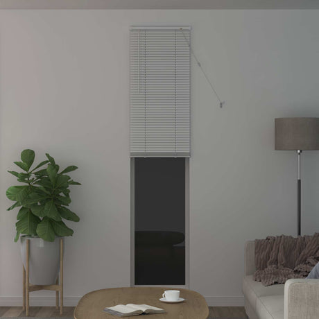 Vidaxl venetiaanse jaloezie wit 213 x 40 cm 25 mm pvc