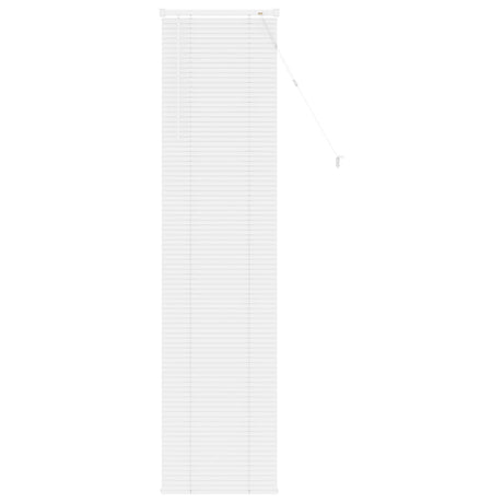 Vidaxl venetiaanse jaloezie wit 213 x 40 cm 25 mm pvc