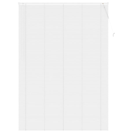 Vidaxl venetiaanse jaloezie wit 213 x 140 cm 25 mm pvc