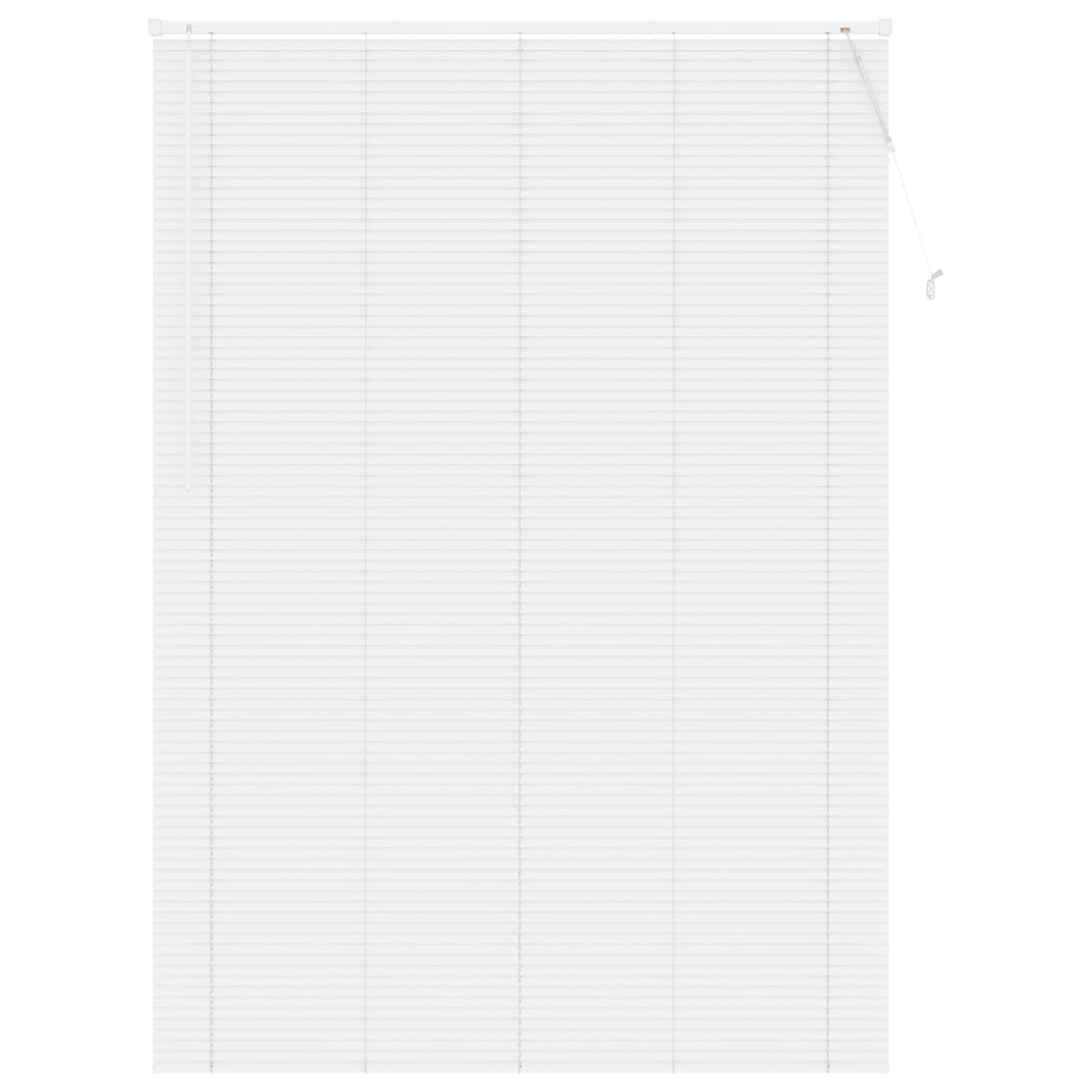 Vidaxl venetiaanse jaloezie wit 213 x 150 cm 25 mm pvc