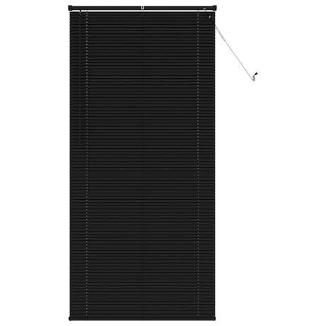 Vidaxl venetiaanse jaloezie zwart 213 x 80 cm 25 mm pvc