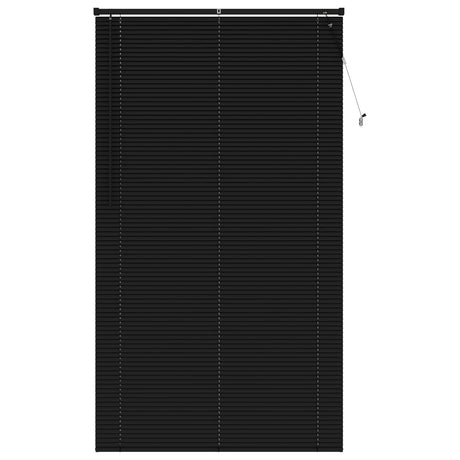 Vidaxl venetiaanse jaloezie zwart 213 x 120 cm 25 mm pvc