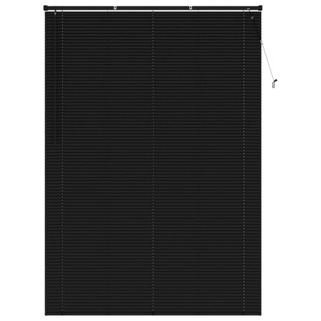 Vidaxl venetiaanse jaloezie zwart 213 x 160 cm 25 mm pvc