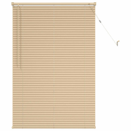 Vidaxl venetiaanse jaloezie lichtbruin met patroon 150 x 90 cm 25 mm