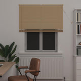 Vidaxl venetiaanse jaloezie lichtbruin met patroon 150 x 110 cm 25 mm