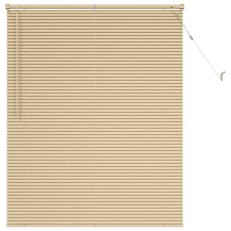Vidaxl venetiaanse jaloezie lichtbruin met patroon 150 x 110 cm 25 mm