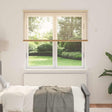 Vidaxl venetiaanse jaloezie lichtbruin met patroon 150 x 130 cm 25 mm