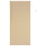 Vidaxl venetiaanse jaloezie lichtbruin met patroon 213 x 80 cm 25 mm