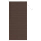 Vidaxl venetiaanse jaloezie donkerbruin met patroon 213 x 90 cm 25 mm