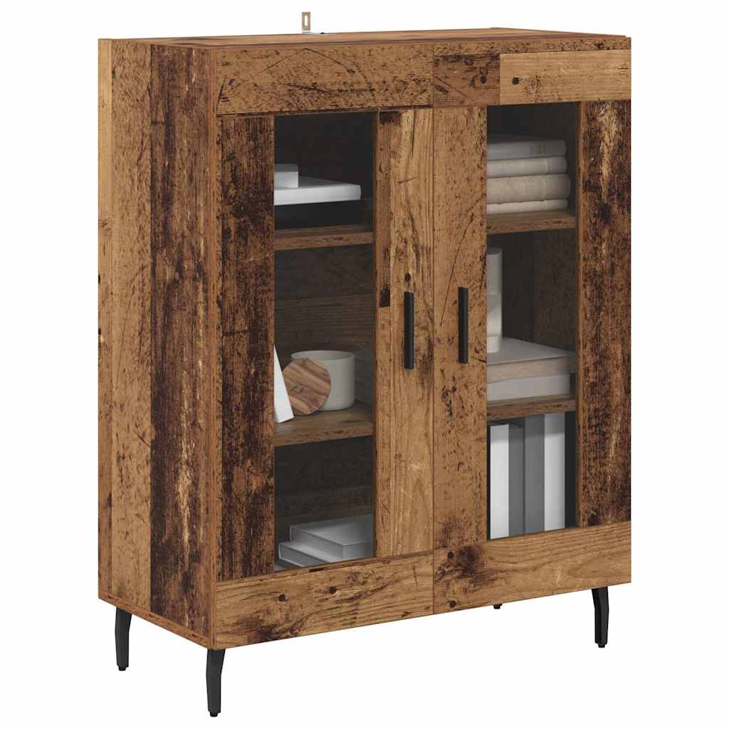 Vidaxl dressoir oud hout 69,5 x 34 x 90 cm bewerkt hout