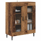 Vidaxl dressoir oud hout 69,5 x 34 x 90 cm bewerkt hout