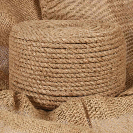 Vidaxl jute touw 10 st 2 mm naturel 100% tossa jute